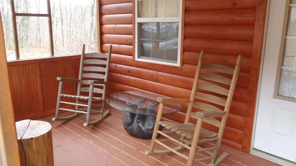 Gas Fireplace, Firepit, And Cedar Adirondack Chair Spencer Exterior photo