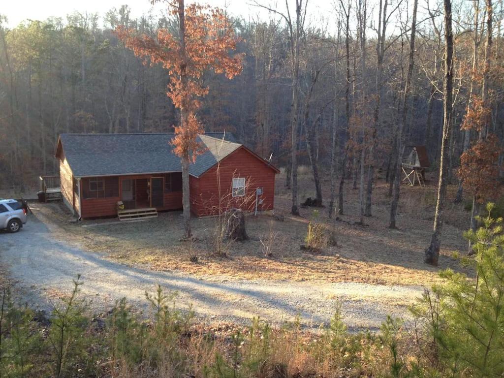 Gas Fireplace, Firepit, And Cedar Adirondack Chair Spencer Exterior photo